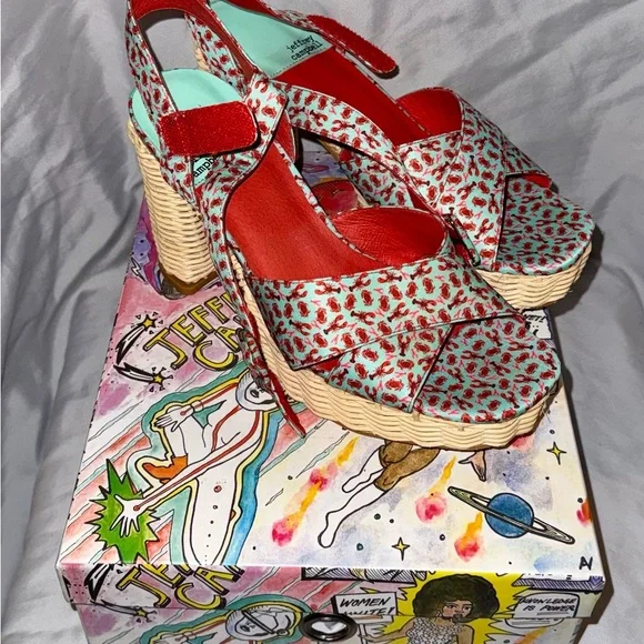 Jeffrey Campbell lobster Platform Sandals - Picture 1 of 5